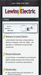 Mobile Screenshot of lewinselectric.com